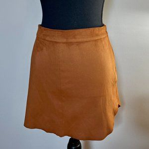 Brown Mini Skirt